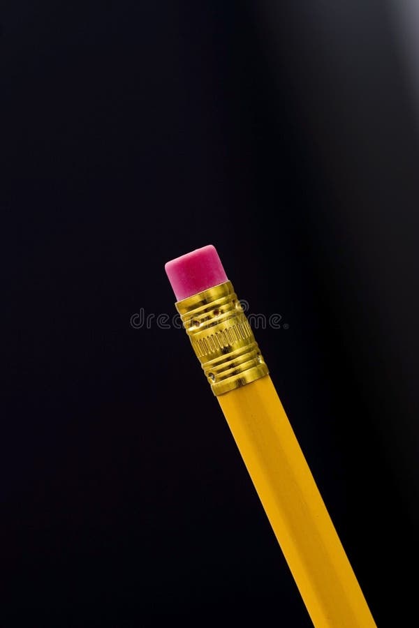 Pencil eraser stock photo