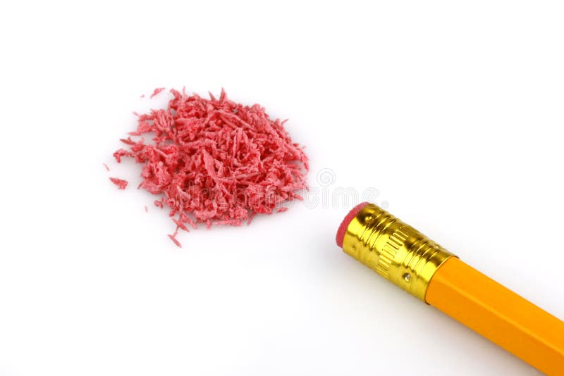 Pencil Eraser 2 royalty free stock photography