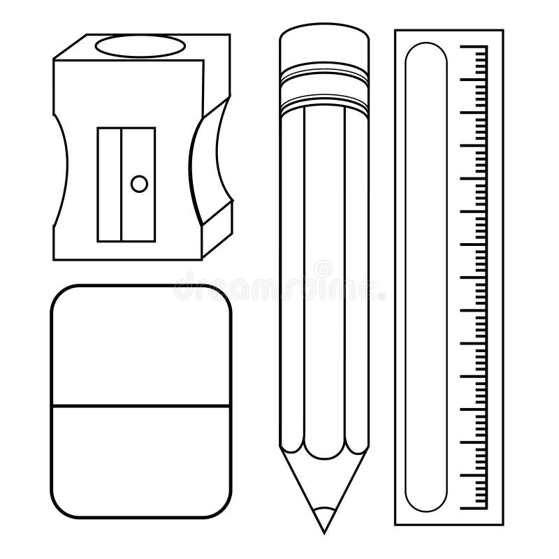 https://thumbs.dreamstime.com/b/pencil-eraser-ruler-sharpener-coloring-page-vector-illustration-clipart-school-supplies-pencil-eraser-ruler-sharpener-124348000.jpg