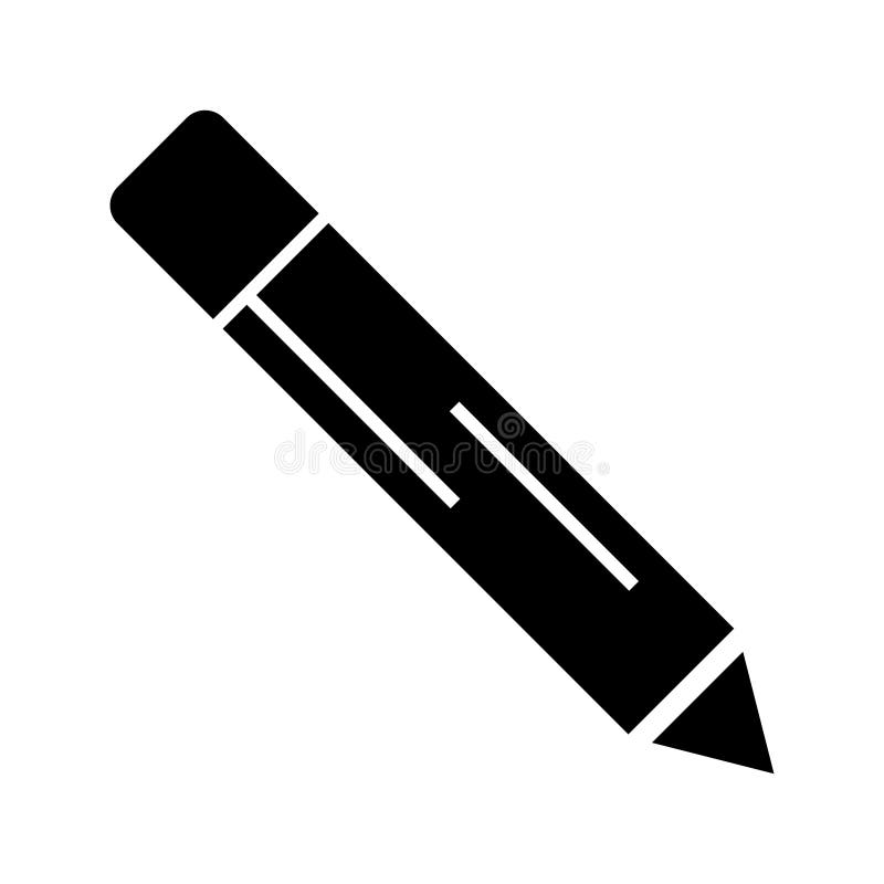 Eraser Black Icon, Vector Sign On Isolated Background. Eraser Concept