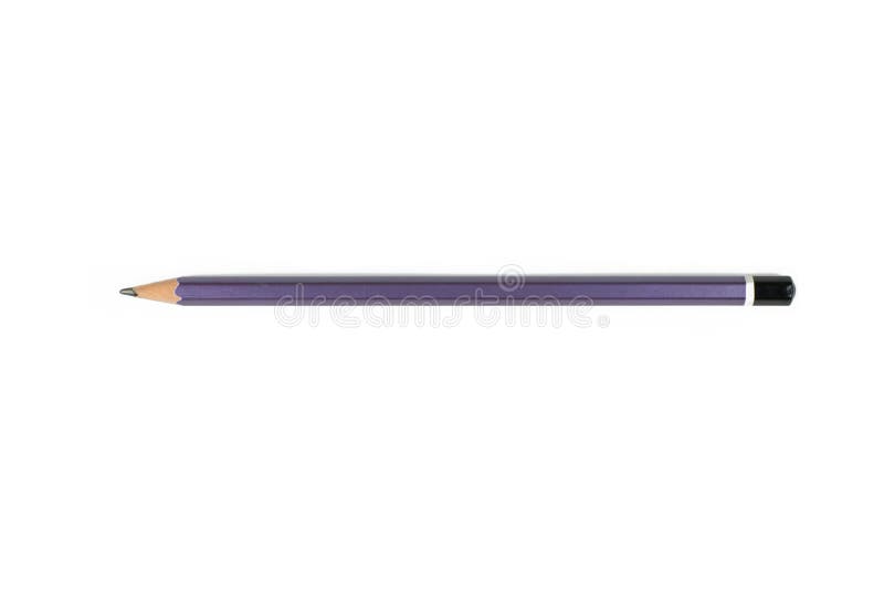 Pencil isolated isolated on white background stock images