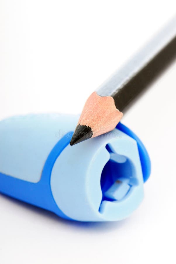 Pencil and sharpener