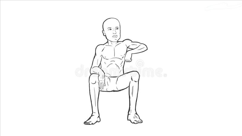 Sketch Pose Reference Body Man Draw Stock Vector Illustration Of Sketch Pose Reference Body Man Draw Stock Vector Illustration Of