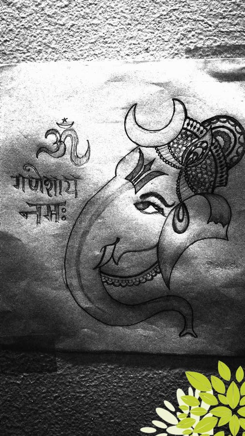 Ganesh ji sketch Ornament by Heena Khatri - Pixels