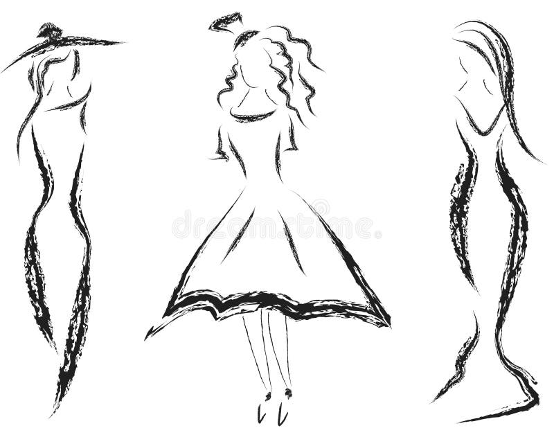 ladies sketches