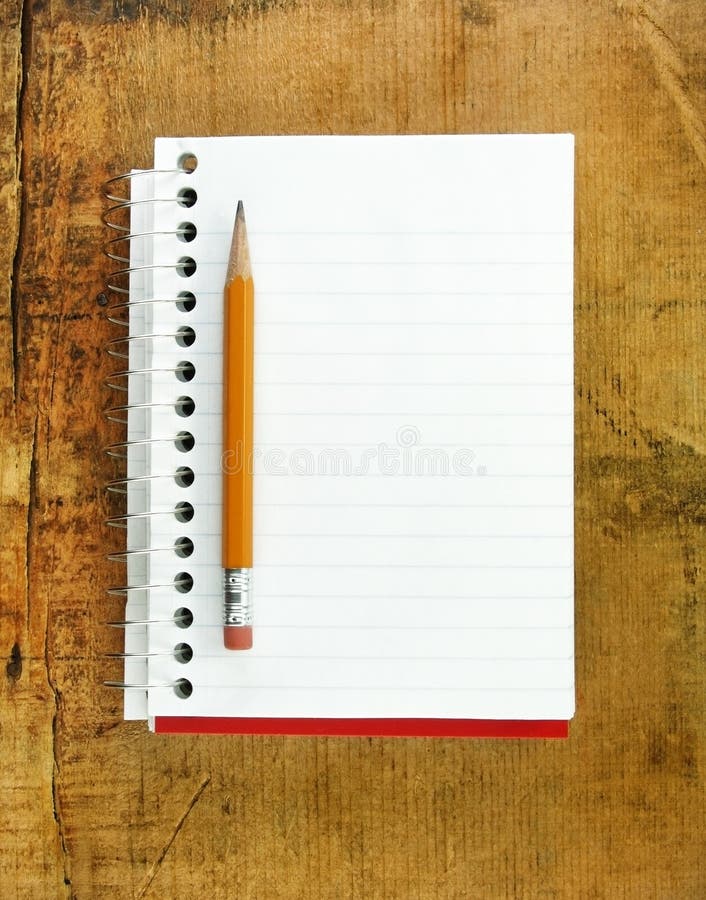 https://thumbs.dreamstime.com/b/pencil-small-pad-lined-paper-14251433.jpg