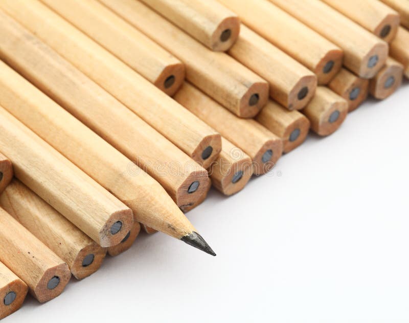 Pencil on white background stock image. Image of drafting 31972225