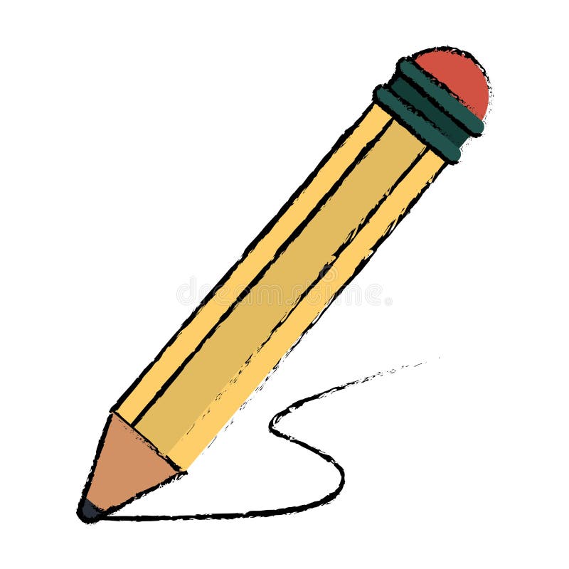 horizontal pencil clipart