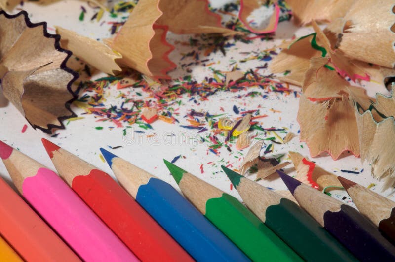 Pencils and Shavings