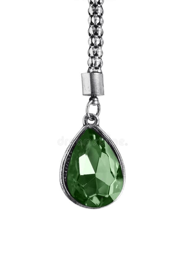 Pendant stock image. Image of elegant, emerald, gemstone 59355501