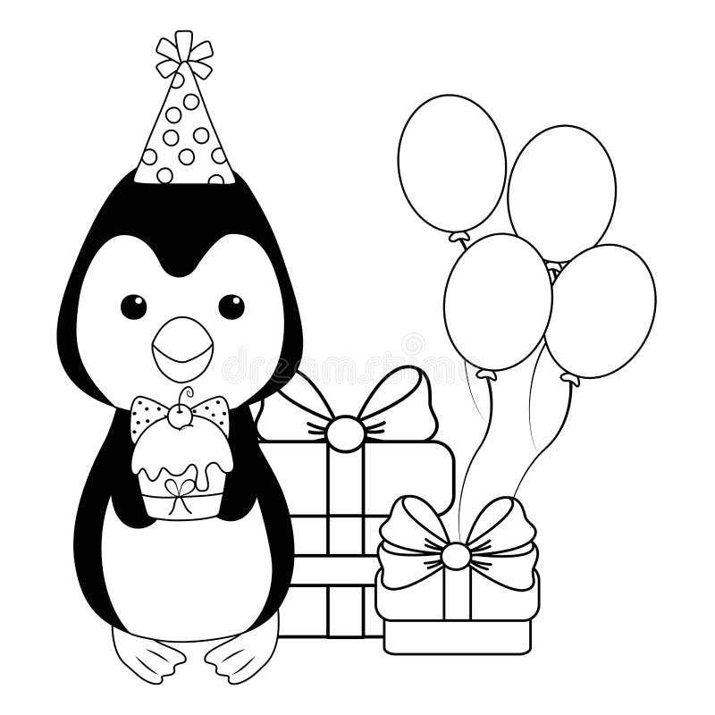 Happy Birthday Penguin Stock Illustrations 1 152 Happy Birthday Penguin Stock Illustrations Vectors Clipart Dreamstime