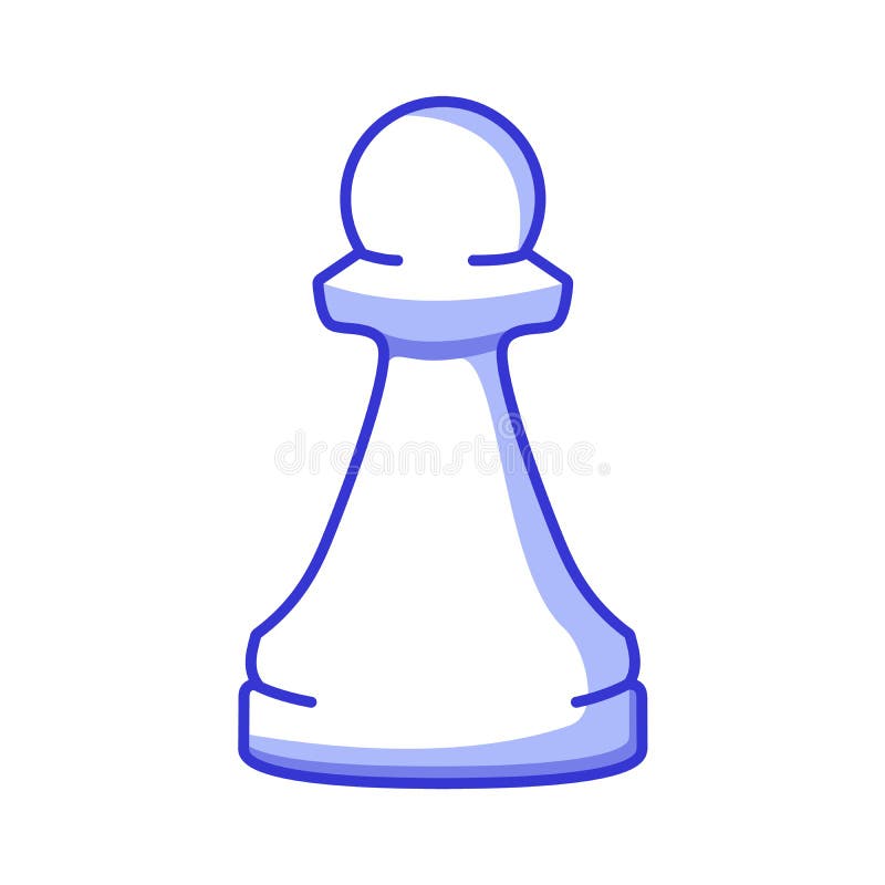 Jogo de xadrez do vetor ilustração do vetor. Ilustração de penhor