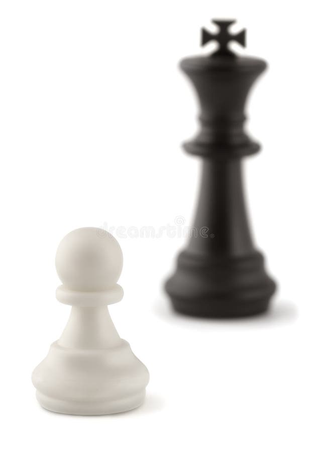 Rei branco da xadrez ilustração stock. Ilustração de branco - 12604483