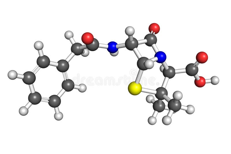 Penicillin G molecule