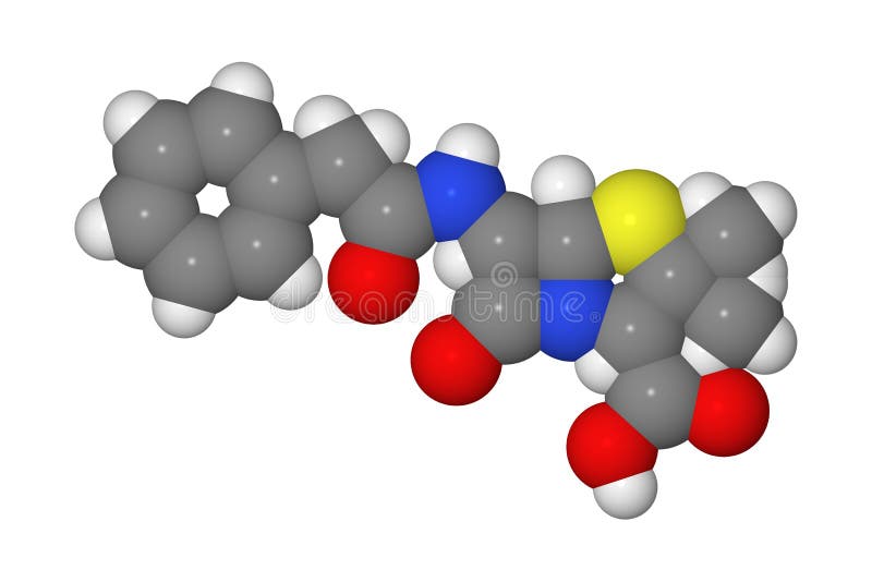 Penicillin molecule