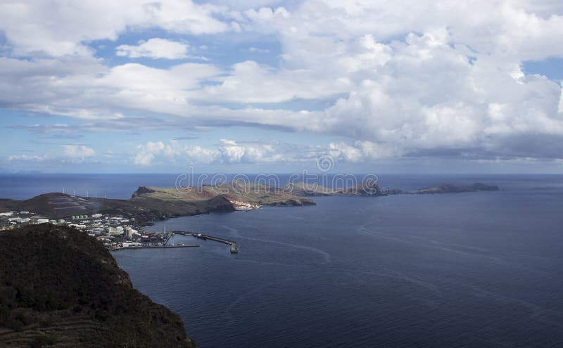 Penisola di Canical all'isola del Madera fotografia stock libera da diritti Penisola di Canical all'isola del Madera fotografia stock libera da diritti
