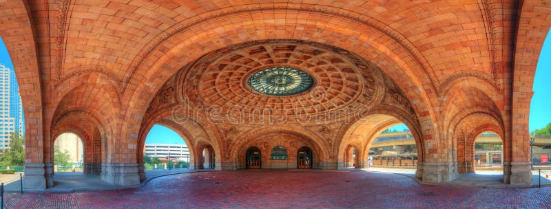 Penn Station is a historic train station on Liberty Avenue in downtown Pittsburgh, Pennsylvania, USA.