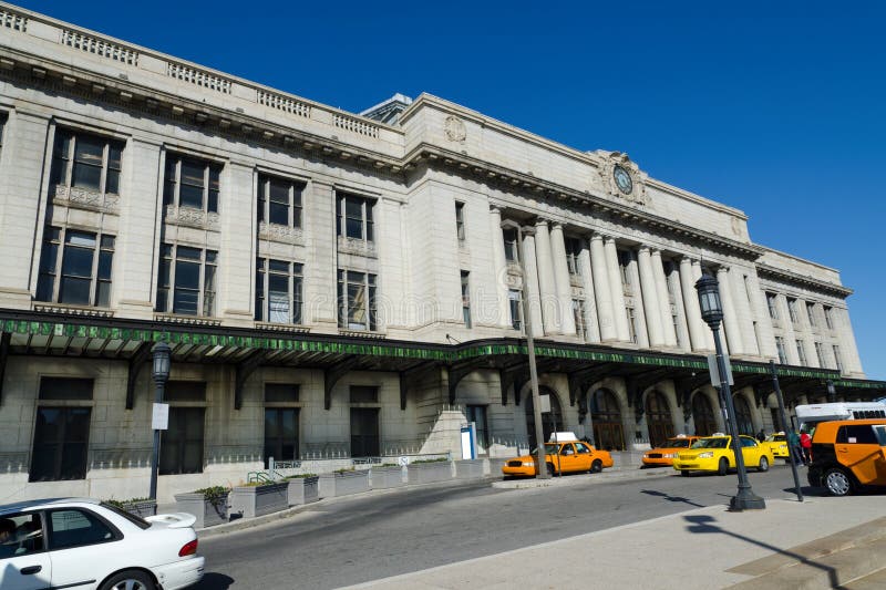 Penn Station. Baltimore, MD Stock Photo Image of transportation, taxi