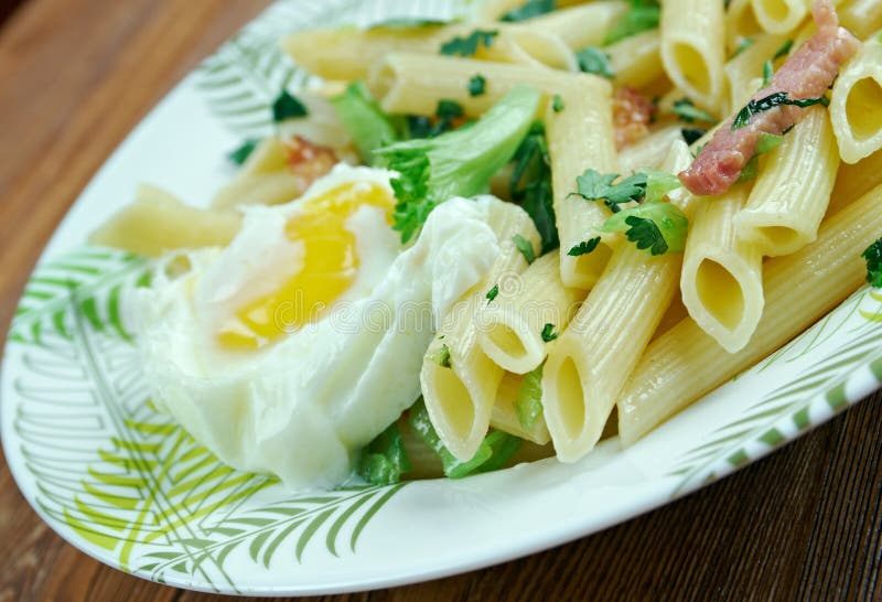 Penne Florentine stock image. Image of pasta, cuisine 52595087