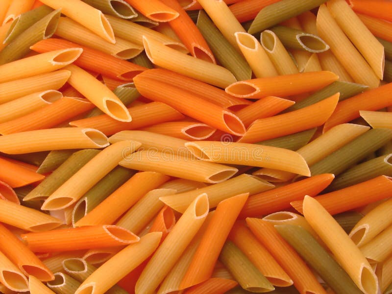 Penne, Fresh, Dried, Egg Pasta Stock Photo Image of dried, fresh