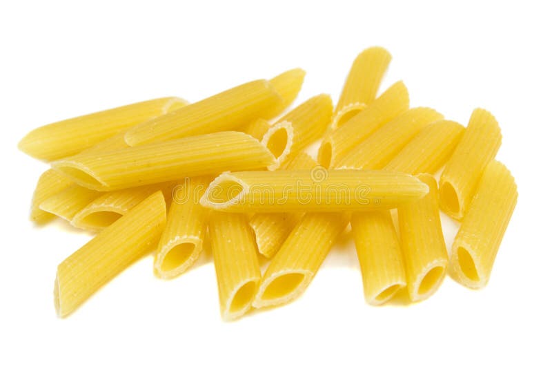 Penne macaroni stock photos