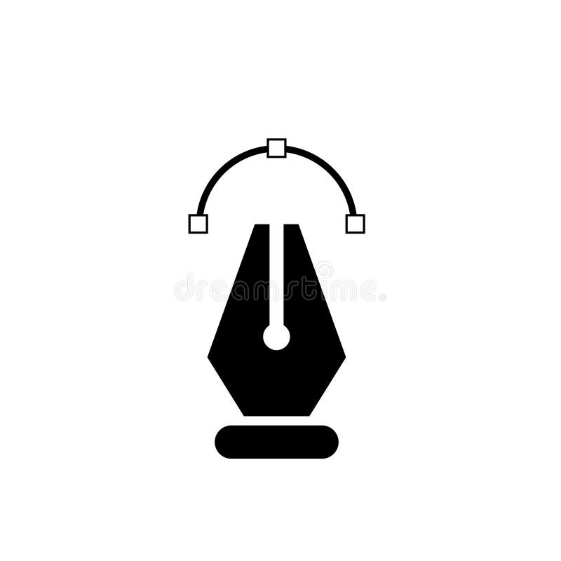 Pennhjälpmedelsymbol royaltyfri illustrationer Pennhjälpmedelsymbol royaltyfri illustrationer