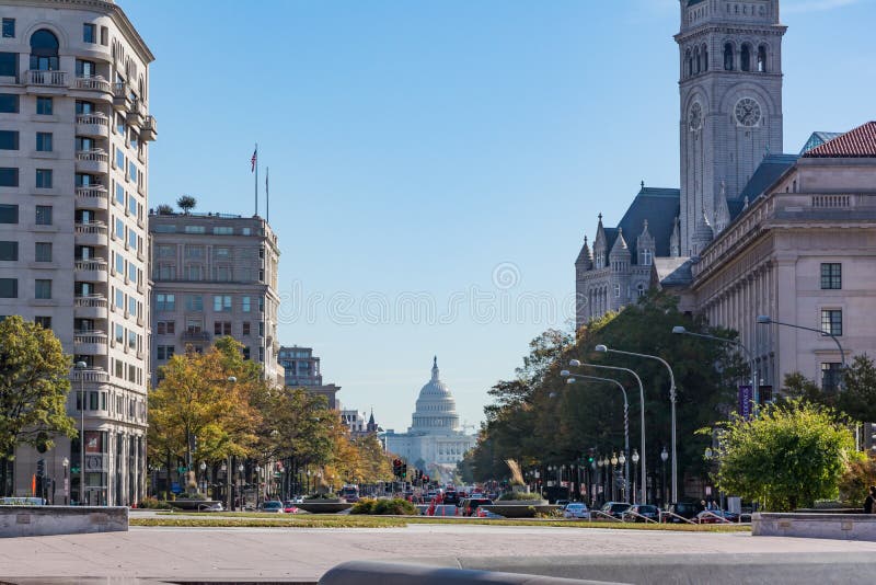 Pennsylvania för dagsljus för byggnad för Washington DCUSA-Kapitolium ave Nove arkivfoton Pennsylvania för dagsljus för byggnad för Washington DCUSA-Kapitolium ave Nove arkivfoton