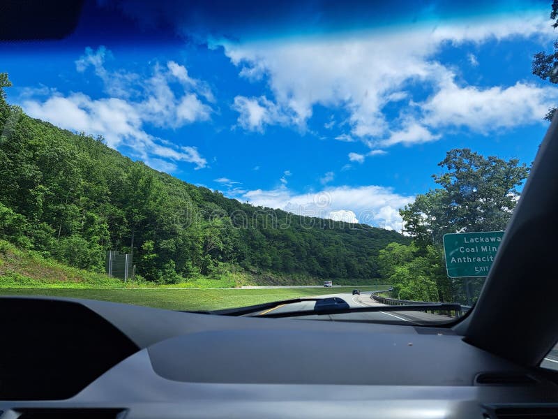 Pennsylvania Interstate Drive Stock Image Image of pennsylvania, trip 282233627