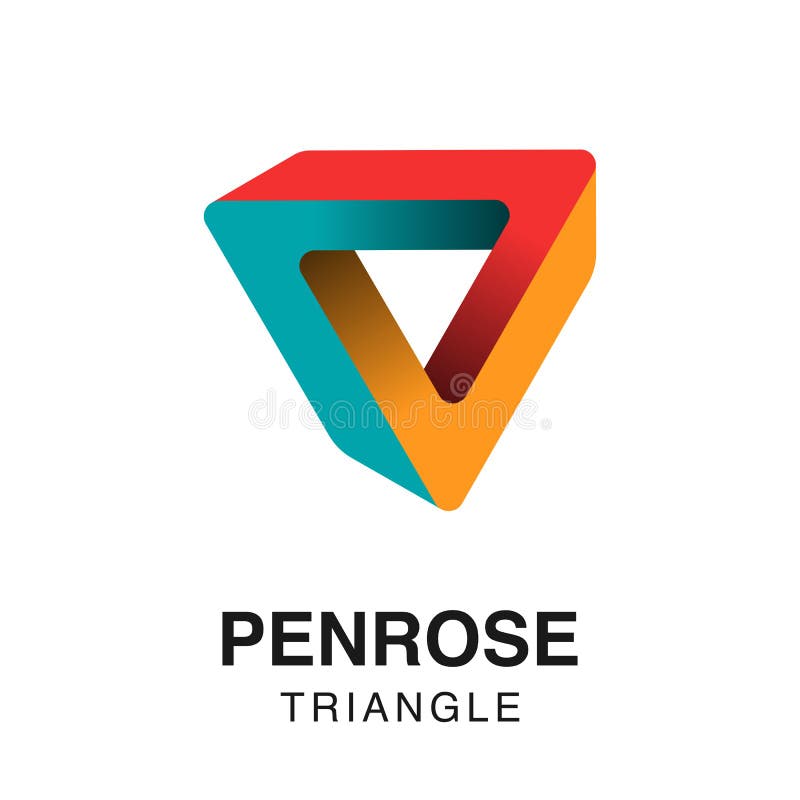 Optical Illusion Infinite Penrose Triangle Stock Vector Optical Illusion Infinite Penrose Triangle Stock Vector