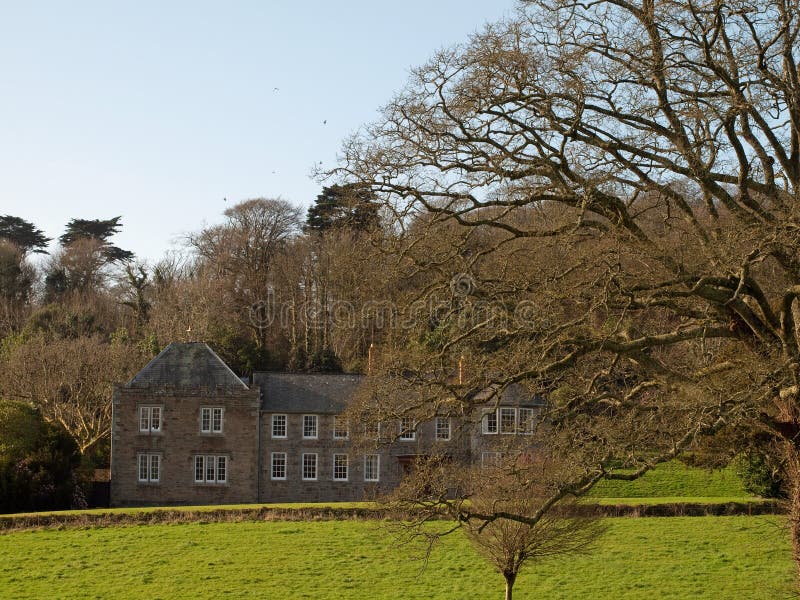 Penrose Manor House Cornwall Royalty Free Stock Image Image 28892946