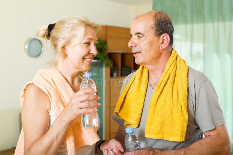 pensioners-with-water-after-fitness-stock-image-image-of-gymnastics