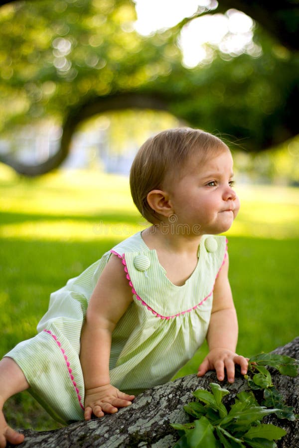 Pensive child royalty free stock image