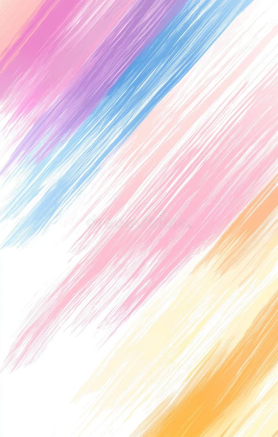 Pensulele pastel moi în albastru violet roz și galben creează un fundal abstract dinamic și dinamic perfect pentru royalty free stock image