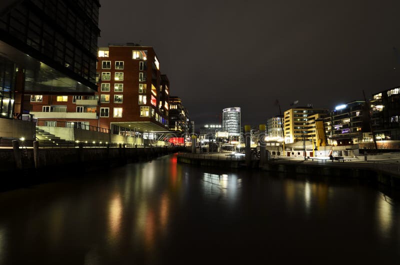 Penthouse Apartments in Hafencity Hamburg, Germany Stock Photo