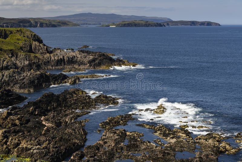 Pentland Firth stock photo. Image of light, geology - 130558944