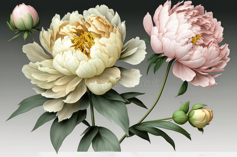Peonies -These large and showy flowers come in a variet