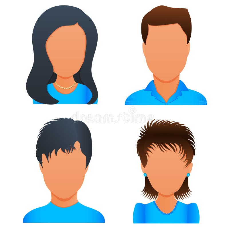 Set Diverse People Avatar Icons Stock Illustrations – 551 Set Diverse  People Avatar Icons Stock Illustrations, Vectors & Clipart - Dreamstime