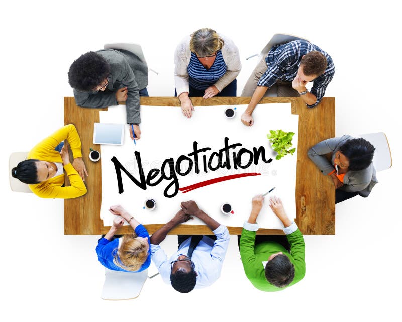 People Brainstorming about Negotiation Concepts