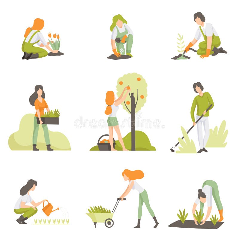 Premium Vector  Women growing up children's to elders isolated vector  silhouette