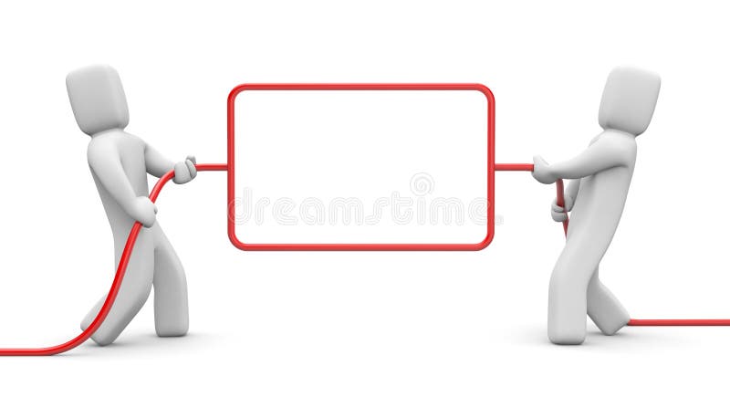 People in action metaphor. Separated on white. People in action metaphor. Separated on white