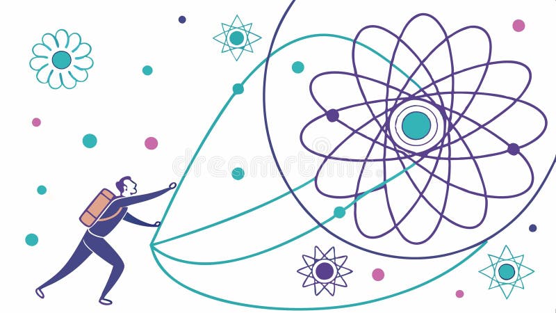 People connecting network, technology and communication vector design Generative AI stock illustration