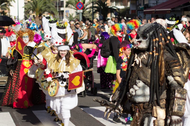 Man In Feather Costume Celebrating Carnival (Carnaval De Santa Cruz De  Tenerife). Stock Photo, Picture and Royalty Free Image. Image 73984958.