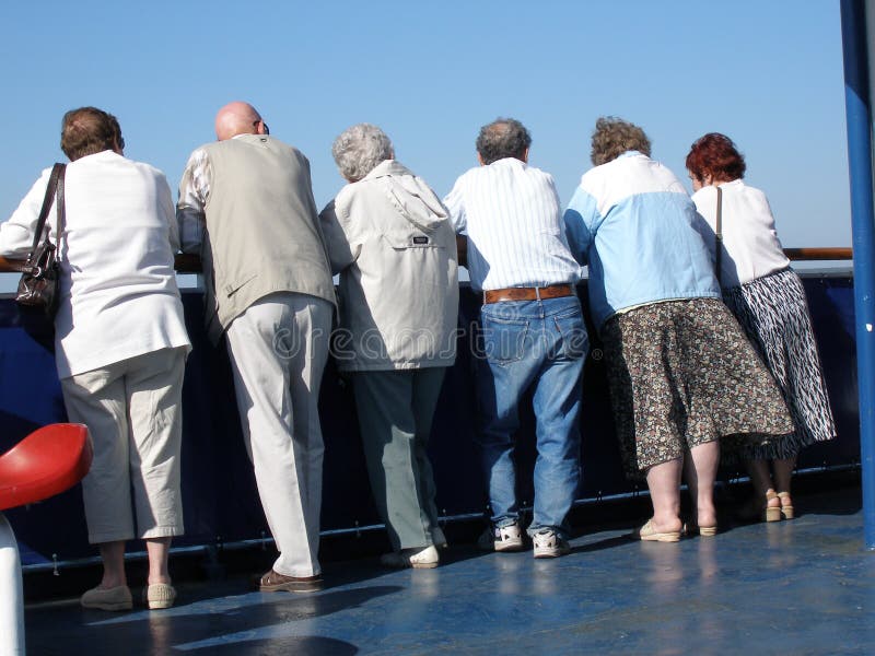 People on a cruise