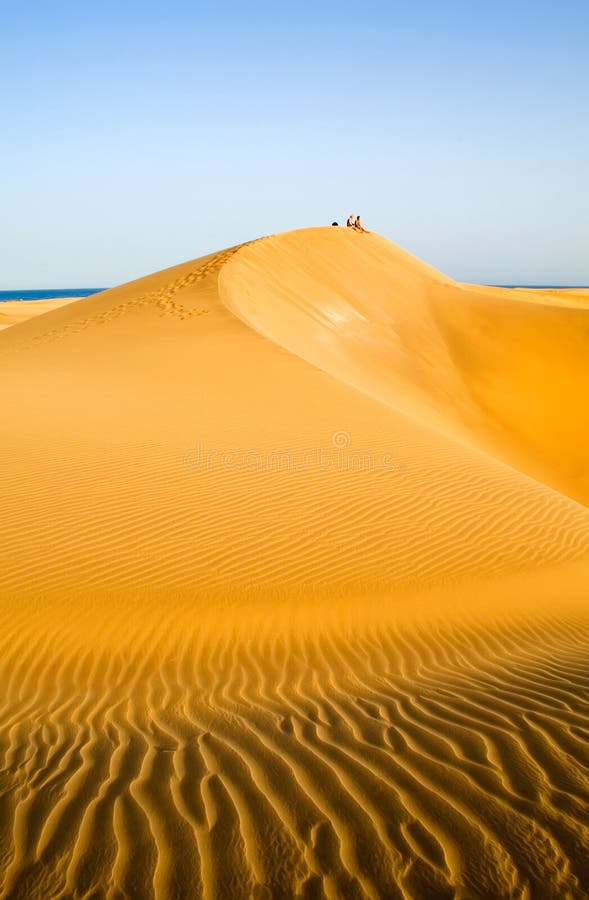 People in the desert stock photo People in the desert stock photo
