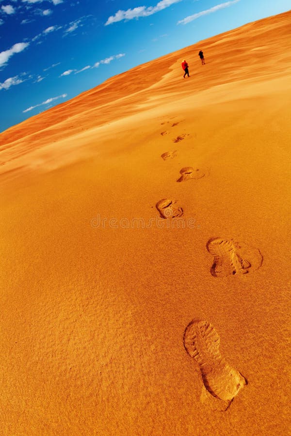 People in desert royalty free stock images People in desert royalty free stock images