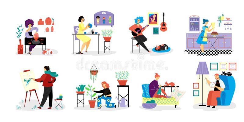 Hobbies Cooking Stock Illustrations – 1,138 Hobbies Cooking Stock  Illustrations, Vectors & Clipart - Dreamstime