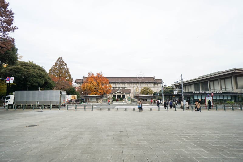 People enjoy travelling at Tokyo National Museum stock photo People enjoy travelling at Tokyo National Museum stock photo