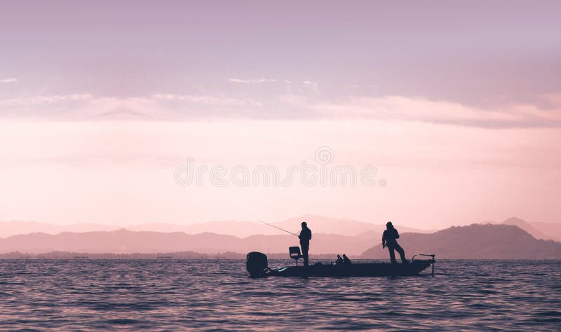 lake fishing boat