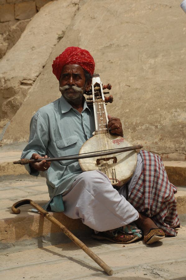 People in getup at the Desert