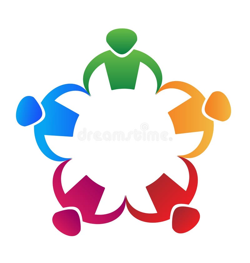 People Group Team Planning and Organizing Vector Stock Vector